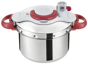 Tefal - Тенджера под налягане 6 l CLIPSO MINUT PERFECT неръждаем