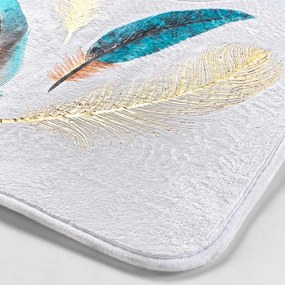 Бял килим за баня WC 45x45 cm Plumiss – douceur d'intérieur