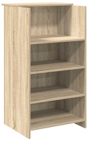 859017 vidaXL Рецепционно бюро, дъб сонома, 55x50x103,5 см, инженерно дърво