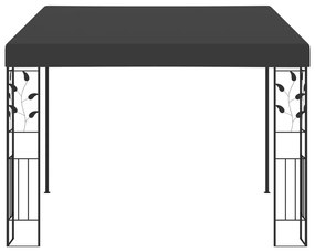 Шатра за стенен монтаж, 3x3x2,5 м, антрацит