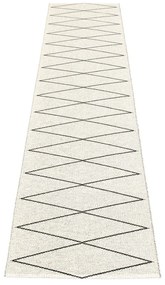 Черна пътека за открито и закрито 70x320 cm Max Black – Pappelina