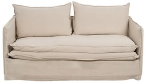 Кремав ленен диван 180 cm – Ixia