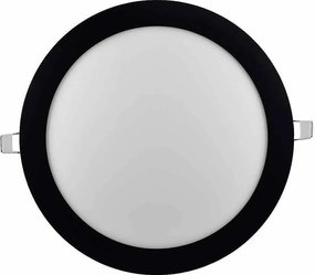 LED панел ESTE, черен, 18W, 4000K