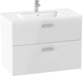 Конзолен шкаф за баня A851880806 с умивалник, 80.6х46х60.5см