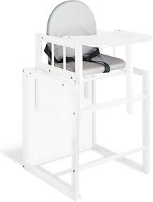 Универсален стол за хранене Lene - бял