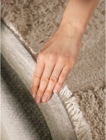 Кремав ръчно изработен кръгъл килим ø 160 cm Lambeth Jasper – Ted Baker