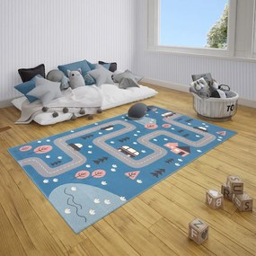 Син детски килим 160x220 cm Adventures - Hanse Home