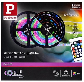 Paulmann 70514 - LED RGB/15W Димируема лента SIMPLED 7,5m 230V + д.у.