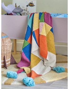 Бебешко одеяло от рециклиран памук 130x160 cm Colorine – Bloomingville Mini