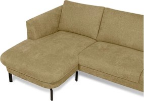 Ъглов диван в цвят горчица (ляв ъгъл) Gomero – Scandic