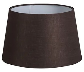 Ленен абажур кафяв 25/16