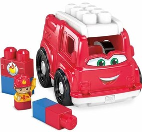 Строителна Игра Megablocks Lil'Vehicle Fire Truck Многоцветен 7 Части