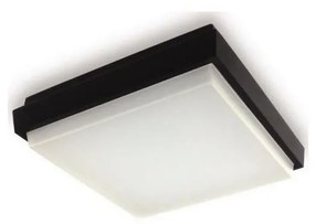 LED2 - LED Екстериорна лампа QUADO LED/10W/230V антрацит IP54