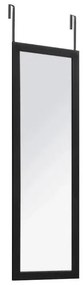 5five - Висящо огледало за врата CLASSIQUE 110 x 36 см, черно