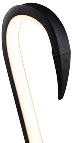 Дизайнерска настолна лампа черна с LED - Ingo