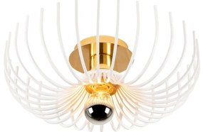 Бяло осветително тяло за таван ø 36 cm Aspendos – Opviq lights