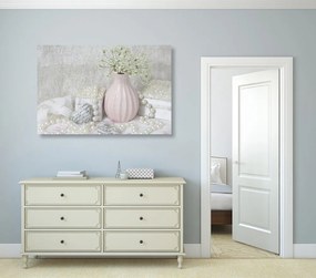 Картина на платно – Луксозен Shabby Chic натюрморт