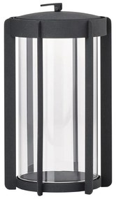 Черен LED фенер с USB (височина 25 cm) Firefly – Zone