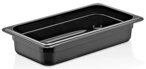 Plast Port - Поликарбонатен гастронорм черен 1/2 h65мм 265х325мм 3.9л (PCP1265-B)(46112065)