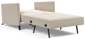 Бежов сгъваем фотьойл с подлакътници Cubed - Innovation