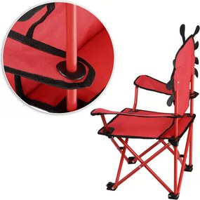 Детски сгъваем стол за къмпинг Beetle - комплект от 2