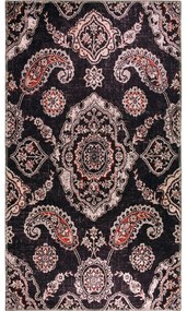 Черен килим за миене 230x160 cm - Vitaus