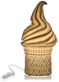 Настолна лампа Ice Cream Порцелан (13,7 x 27 x 13,7 cm)