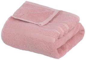 Розова памучна хавлиена кърпа от тери 70x140 cm Simple – Casa Selección