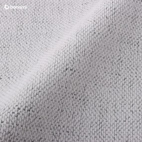 Светлосиво тапицирано двойно легло с място за съхранение с решетка 180x200 cm Jagna - Bobochic Paris