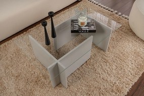 Кафе маса Vetrino, цвят Сив
