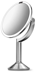 Козметично огледало със светлина/увеличително (5x) ø 20 cm Sensor Trio – simplehuman