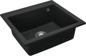 Кухненска мивка Rea  West XL black METALLIC