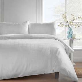 Бяло спално бельо за двойно легло 200x200 cm - Catherine Lansfield