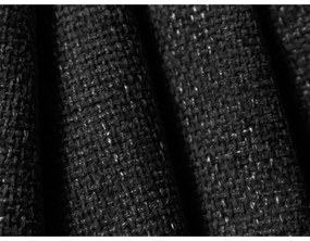 Черно-антрацитен модулен диван (среден модул) Lupine – Micadoni Home