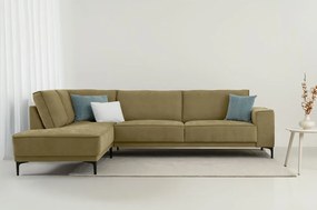 Зелен ъглов диван (ляв ъгъл) Copenhagen – Scandic