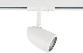 Спот за двупроводна шина TS75GU3CW, бял мат, 1хGU10