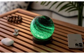 Тъмнокафява/в тъмно естествен цвят светлинна декорация с USB ø 8 cm Stellar Ocean – Gingko