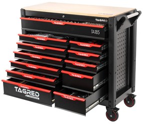 PERFORMANCE XXL работен количка с 12 чекмеджета, 479 бр. TA185