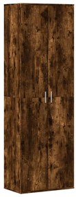 3276669 vidaXL Висок шкаф, опушен дъб, 60x35x180 см, инженерно дърво