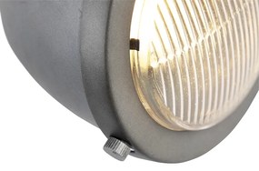 Индустриален прожектор стомана с дърво наклоняем - Emado