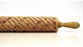 Дървен релефен валяк за тесто от "Игра на тронове Game of Thrones - Valek