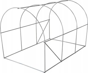 Заместваща конструкция за трисегментна кутия от фолио с размери 2 m x 3,5 m
