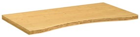 352750 vidaXL Плот за бюро 110x60x4 см бамбук