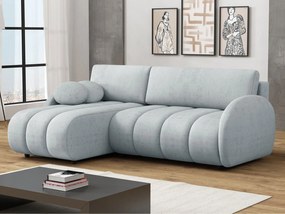 Ъглов диван Zara-Светло сиво