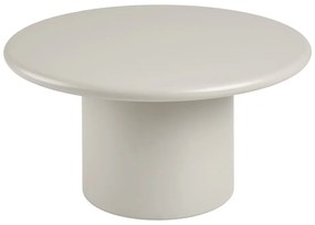 Кремава кръгла масичка за кафе ø 80 cm Nagano – House Nordic