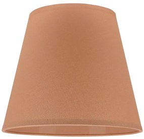 Duolla - Абажур за настолна лампа SOFIA XS E14 пр. 18,5 см кафяв