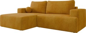 Ъглов Диван Миво-Горчица-Ляв