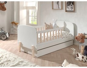Бяла кутия за съхранение на детско легло 70x140 cm Kiddy – Vipack