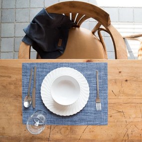 Синя подложка за хранене , 45 x 33 cm - Tiseco Home Studio