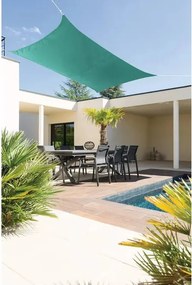 Слънцезащитно платно Hesperide Curacao, Изумруд, 3x2 m